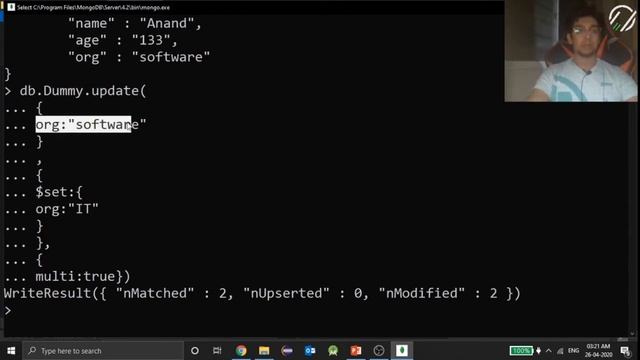 MongoDB Basic Tutorial Part 3.3: Update and Delete in MongoDB смотреть онлайн