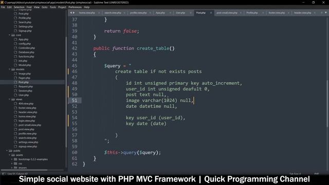 Simple social website with MVC Framework from scratch | Quick programming tutorial смотреть онлайн