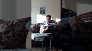 Песня под гитару - За далью даль Александр Малинин(cаver)