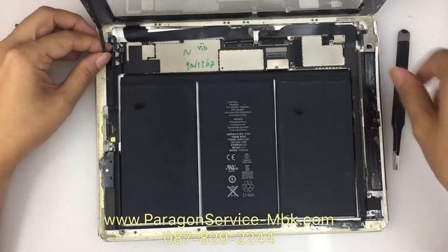 iPad 4 เปลี่ยนจอ เปลี่ยนทัชสกรีน, LCD & Touch Replacement (www.ParagonService-Mbk.com /087-829-2244 смотреть онлайн