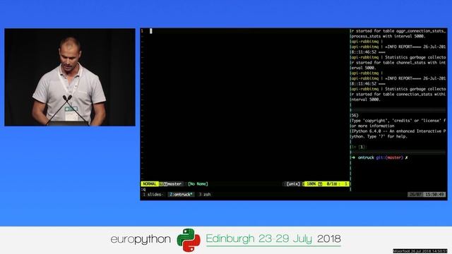 Francisco Javier Aceituno Lapido - Developing in a black hole: vim, tmux, httpie and jq смотреть онлайн