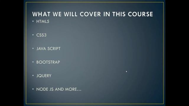 Introduction To Full Stack Web Development Course 2020 | HTML5 , CSS3 , JAVA SCRIPT , JQUERY , ETC смотреть онлайн