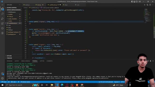 Login Signup App in React Native with Nodejs and MongoDB ( Day - 5 ) | React Native Projects смотреть онлайн