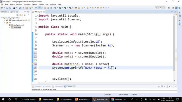 Estrutura condicional em Java exercício resolvido 01 смотреть онлайн