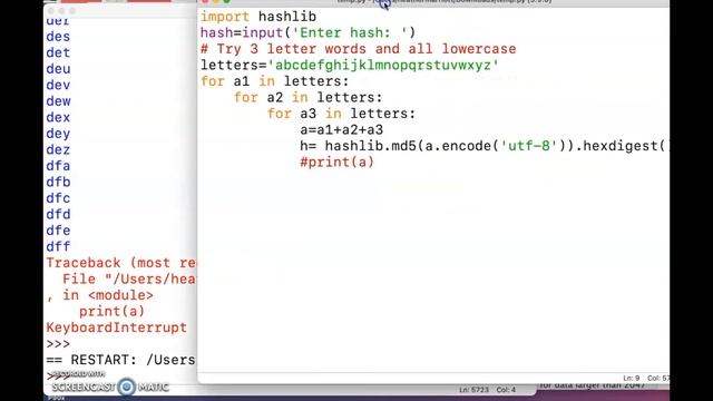 Password Cracking With Python смотреть онлайн