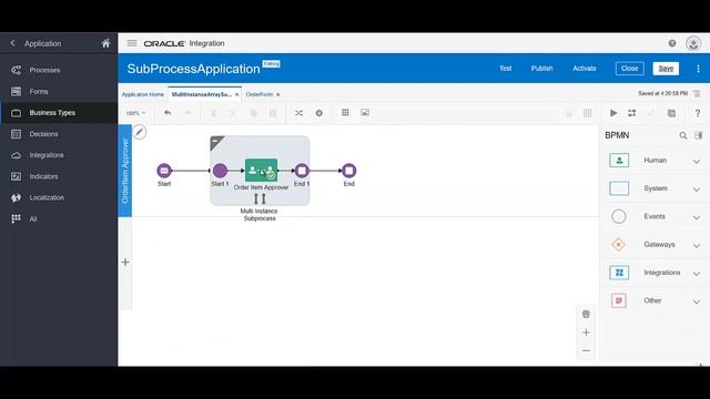 Oracle PCS Multi Instance Subprocess смотреть онлайн