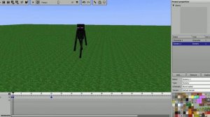 Урок #1 как передвинуть персонажа в Mine-Imator и как добавить территорию