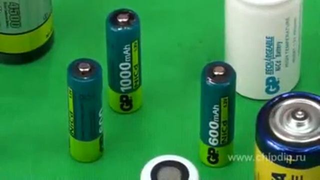 Аккумуляторы никель кадмиевые Ni Cd