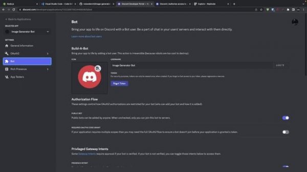 Make an AI Image Generator Discord Bot like Midjourney ??