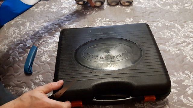 Распаковка походная газовая плитка #potemkin3