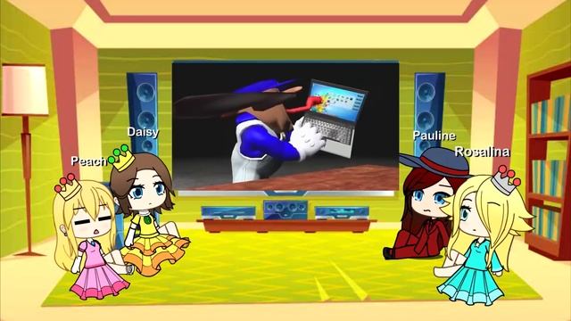 4 Female Mario characters reacts to SMG4: Mario Does His Laundry смотреть онлайн