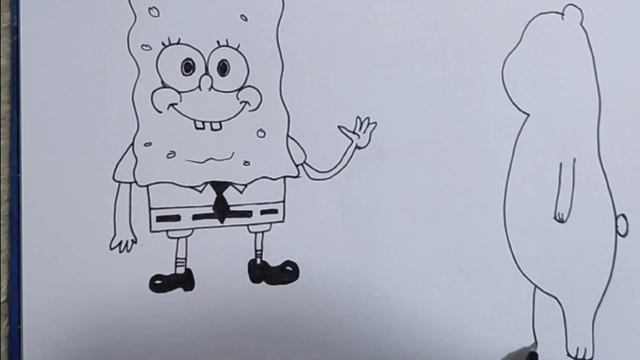 Drawing cartoon bear #drawing #sketch смотреть онлайн