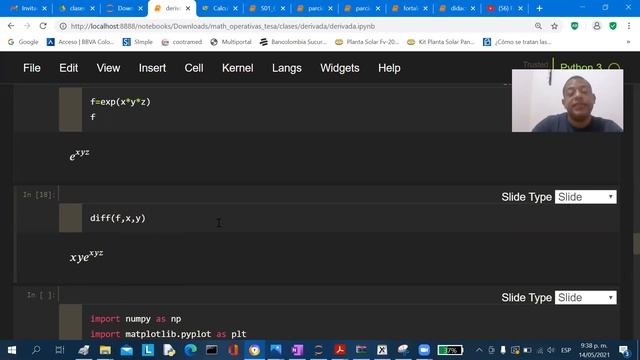 Cálculo diferencial con Sympy de Python смотреть онлайн