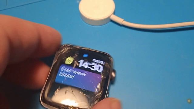 Apple Watch S3 42mm. разбит дисплей. смотреть онлайн