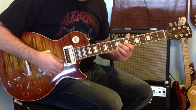 Improvised Blues Seymour Duncan slash Pickups+Boss DS1+Fulltone OCD смотреть онлайн