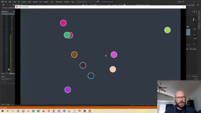Circle Collisions! and Resolution! - Let's Make a Physics Engine [03] смотреть онлайн
