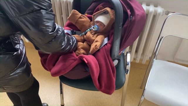 Долгожданная встреча Влада с братом. Выписка из роддома в Чехии. смотреть онлайн