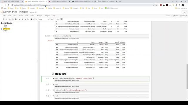 Adobe Analytics API 2.0 : Workspace Class (update 0.3.1) смотреть онлайн