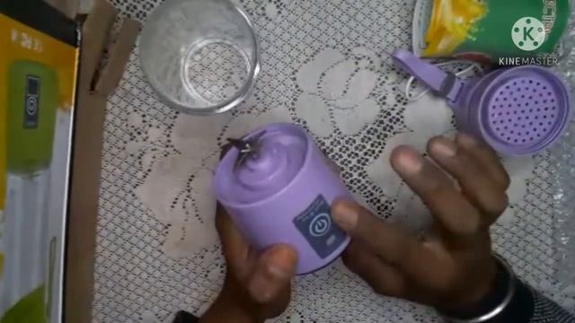 TWO IN ONE RECHARGEABAL MINI POWER BANK & JUICER MIXER BLINDER смотреть онлайн