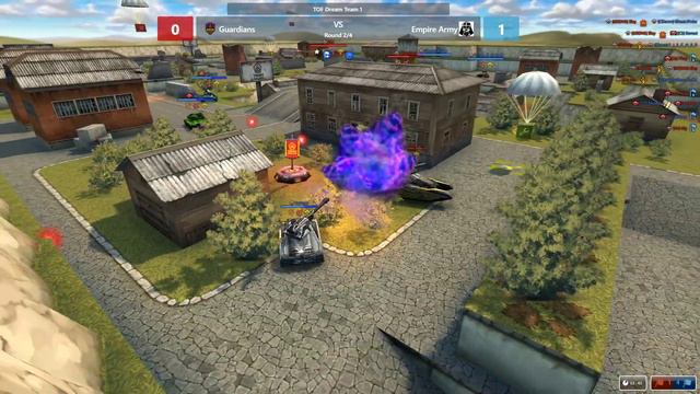 Guardians Vs Empire Army | TOF Dream Team | First Group Stage | Tanki Online смотреть онлайн