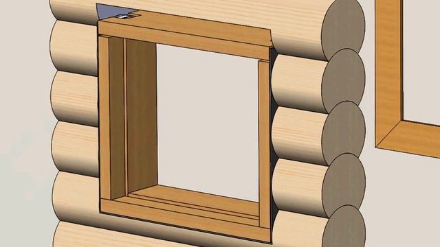 окосячка окон в рубленном доме своими руками смотреть онлайн