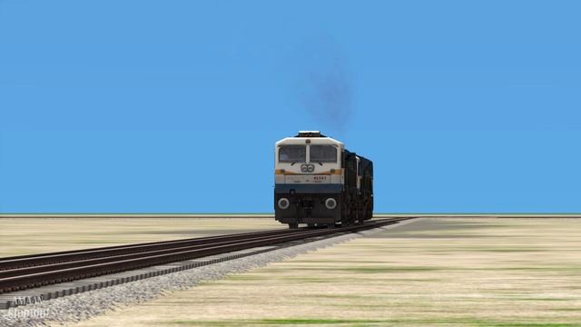 Impossible Dividing Train | Railroad Crossing indian railways train simulator 2022 смотреть онлайн