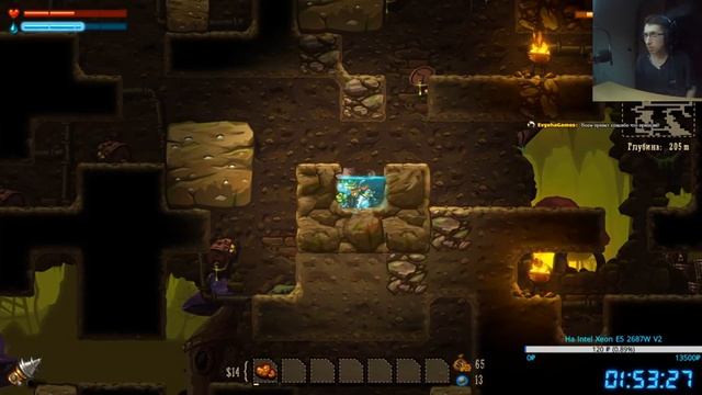 Прохождение SteamWorld Dig Стрим 2 ORIGIN смотреть онлайн