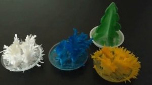 Как вырастить кристаллы за один день