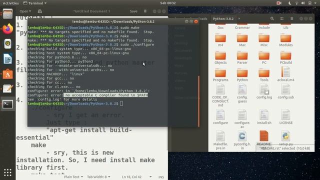 How To Install Python 3.8.2 In Linux-Ubuntu 18.04 LTS [WORKED] смотреть онлайн