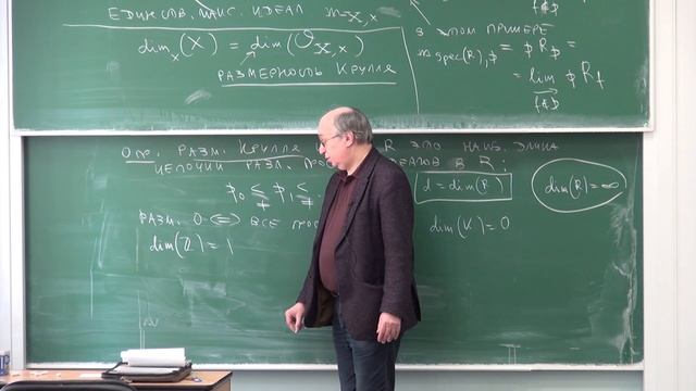 Алгебраическая геометрия. Лекция 6 смотреть онлайн