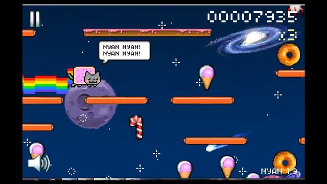 Полетаем в Nyan Cat: Lost in space! #1 смотреть онлайн