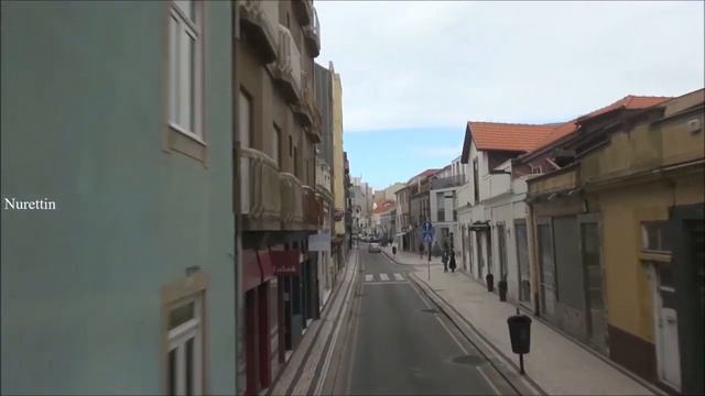 Portugal/Porto to Matosinhos (fishing town and sandy beach) Part 10 смотреть онлайн