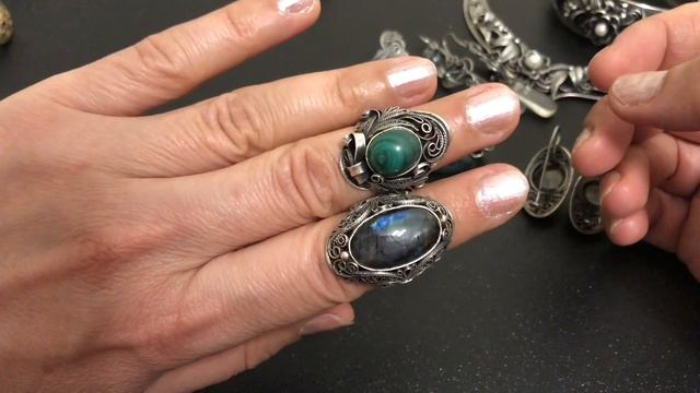 УКРАШЕНИЯ ИЗ СЕРЕБРА смотреть онлайн