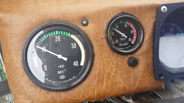 показания мех.датчика давления масла после чистки редукционного клапана. смотреть онлайн