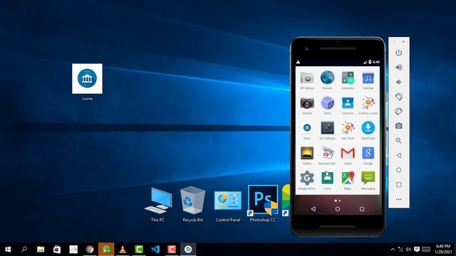 How to set adaptive launcher icon for all version supported || Android Studio Tutorial смотреть онлайн