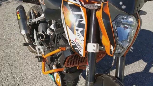 видеообзор КТМ 200 ДЮК смотреть онлайн