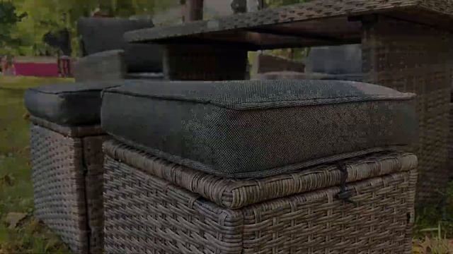 Комплект мебели ZOYA из искусственного ротанга в магазине ПаркМебели смотреть онлайн