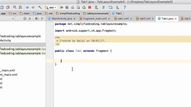 Android TabLayout Tutorial using ViewPager and Fragments смотреть онлайн