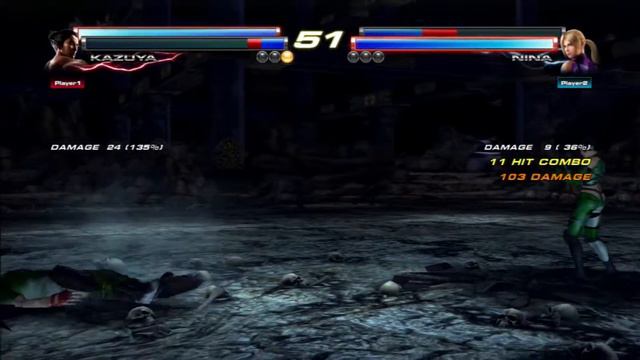 TTT2 - Nina's iWs+1 Combo Practice смотреть онлайн