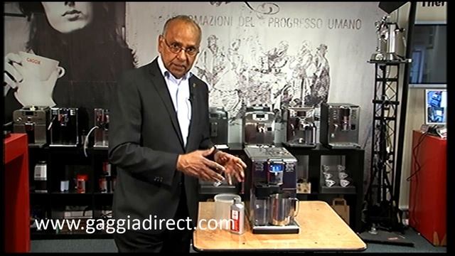 Descaling a Gaggia Anima Prestige Coffee Machine - Gaggia Caffe TV смотреть онлайн