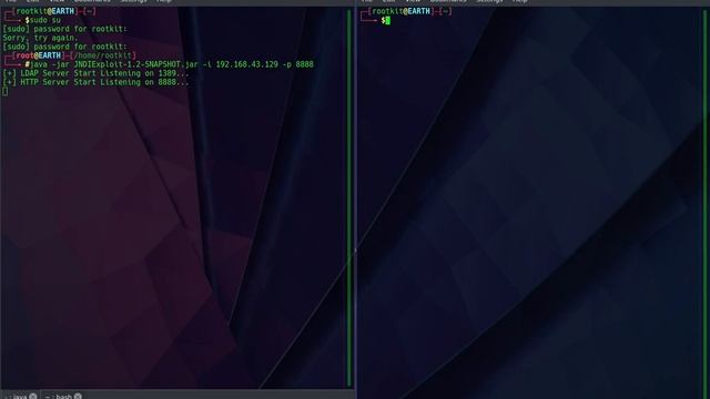 Log4Shell sample vulnerable application (CVE-2021-44228) смотреть онлайн