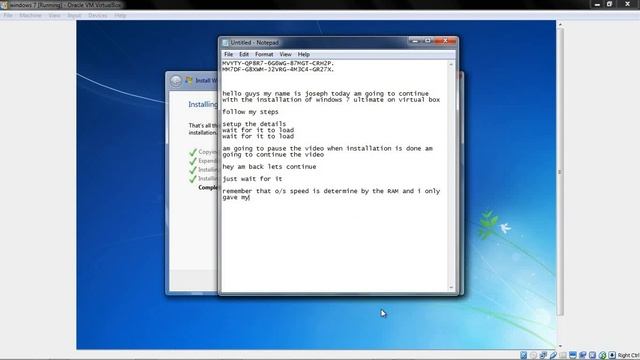 HOW TO INSTALL WINDOWS 7 ULTIMATE ON VIRTUAL BOX смотреть онлайн