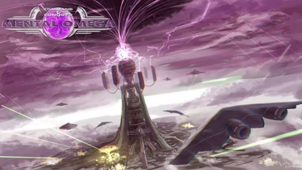 Command and Conquer Red Alert 2 Mod Mental Omega A24 BGM ----- Static & Machines Collide