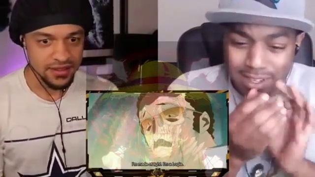 Heatah & Hustla react Rayleigh save Zoro from Kizaru смотреть онлайн