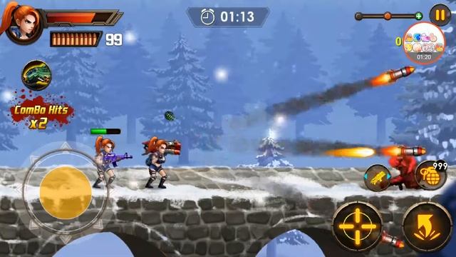 Metal Squad Shooting Game Level 17 RESCUE MISSION смотреть онлайн