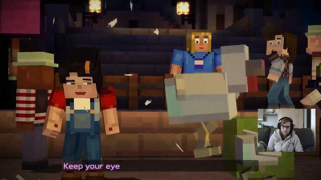 [ENG] Minecraft Story Mode ep1part3 смотреть онлайн