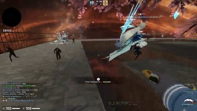 CSGO ZOMBIE ESCAPE ze_sky_fantasy_v1_6 All Stages On Ghostcap смотреть онлайн