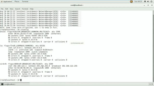 CentOS 7 Network Configuration Using nmtui Tool смотреть онлайн