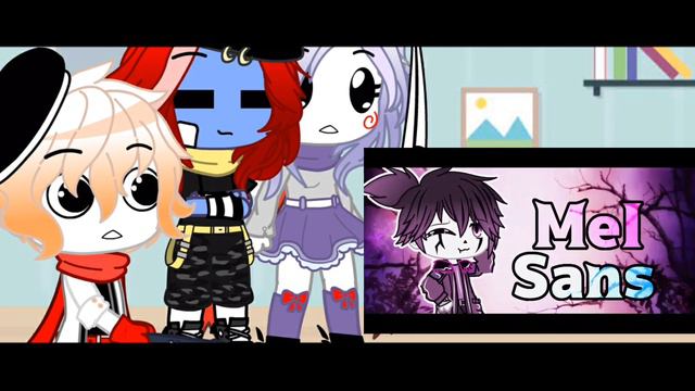 Undertale reacts to Sans AU voices || Rus/Eng || Реакция андертейл на видео || Gacha Club смотреть онлайн