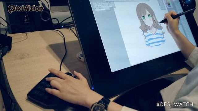 #DESKWATCH 04 村上ゆいちさんの左手デバイス捌き！ - pixivision смотреть онлайн